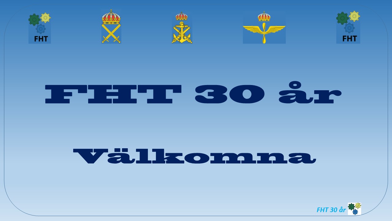Välkommen till Seminarium FHT 30 år